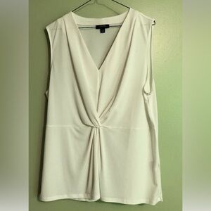 Alfani V-Neck Sleeveless Top/Blouse